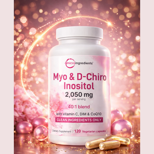MyO D-Chiro Microingredients Inositol Capsulas